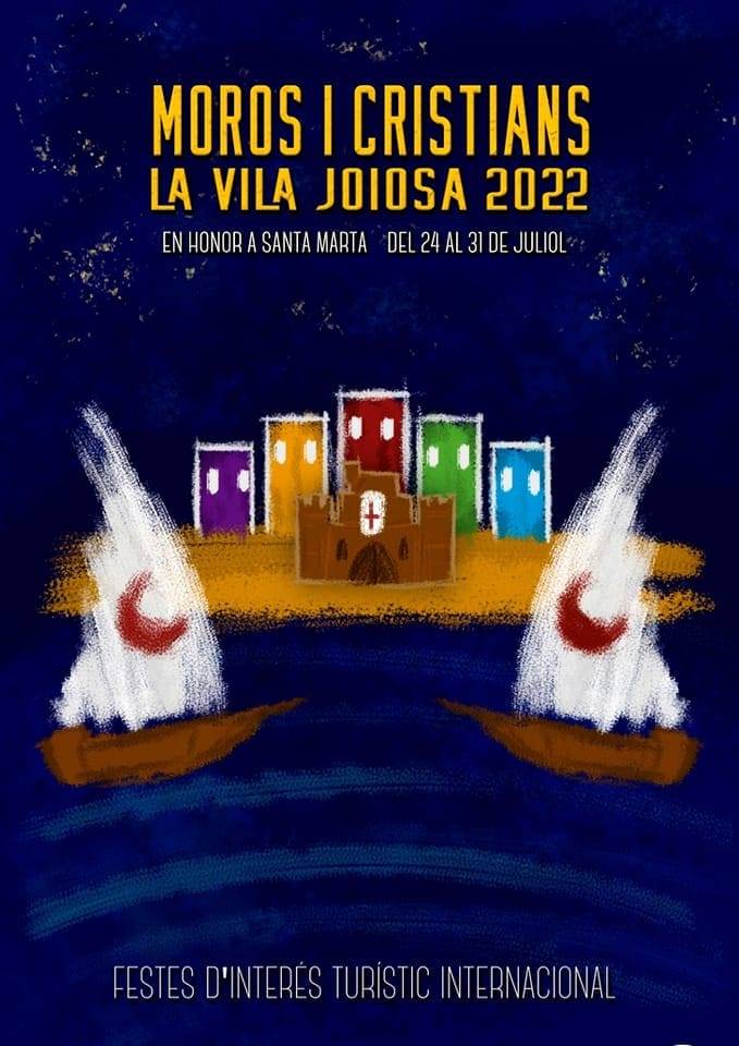 Programa de fiestas MOROS Y CRISTIANOS en Villajoyosa 2022