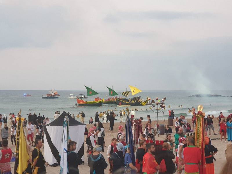 Desembarco de moros en Villajoyosa fiestas populares 2022
