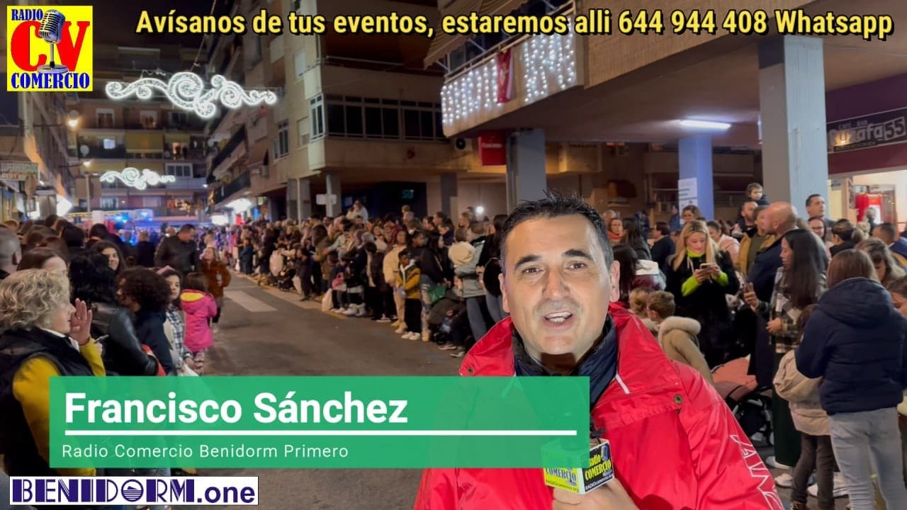 Cabalgata de reyes 2023 en Benidorm Calle Ruzafa Cabalgata de reyes 2023 en Benidorm Calle Ruzafa