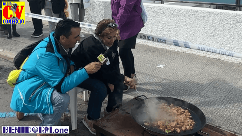 Fallas 2023 concurso de Paella valenciana en Benidorm