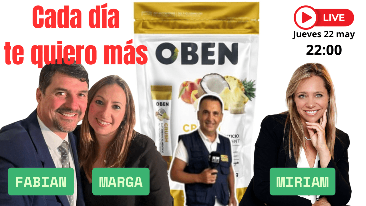 “Del sobrepeso al éxito financiero: el secreto de OBEN con Fabián Vica y Miriam Rangel”