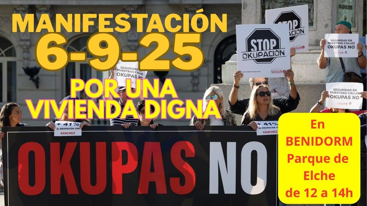 MANIFESTACIÓN POR UNA VIVIENDA DIGNA