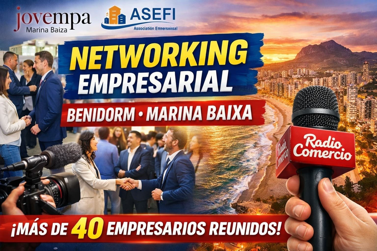 Más de 40 empresarios de la Marina Baixa se reúnen en una jornada de networking para impulsar nuevas colaboraciones Más de 40 empresarios de la Marina Baixa se reúnen en una jornada de networking para impulsar nuevas colaboraciones