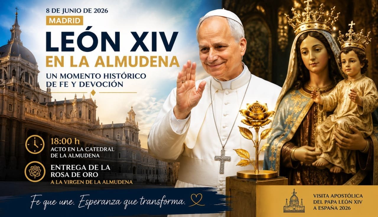 La Rosa de Oro: el regalo histórico del Papa a Madrid La Rosa de Oro: el regalo histórico del Papa a Madrid