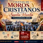 Fiestas mayores patronales Consulta la programación completa de los Moros y Cristianos de Villajoyosa 2026