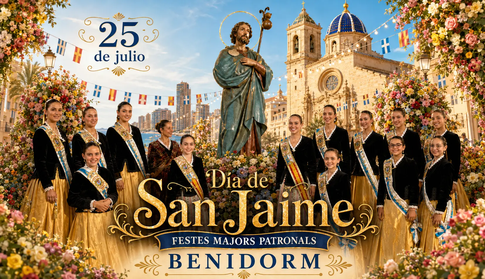 Benidorm vibra con Sant Jaume: un día grande de fe, fiesta y emoción