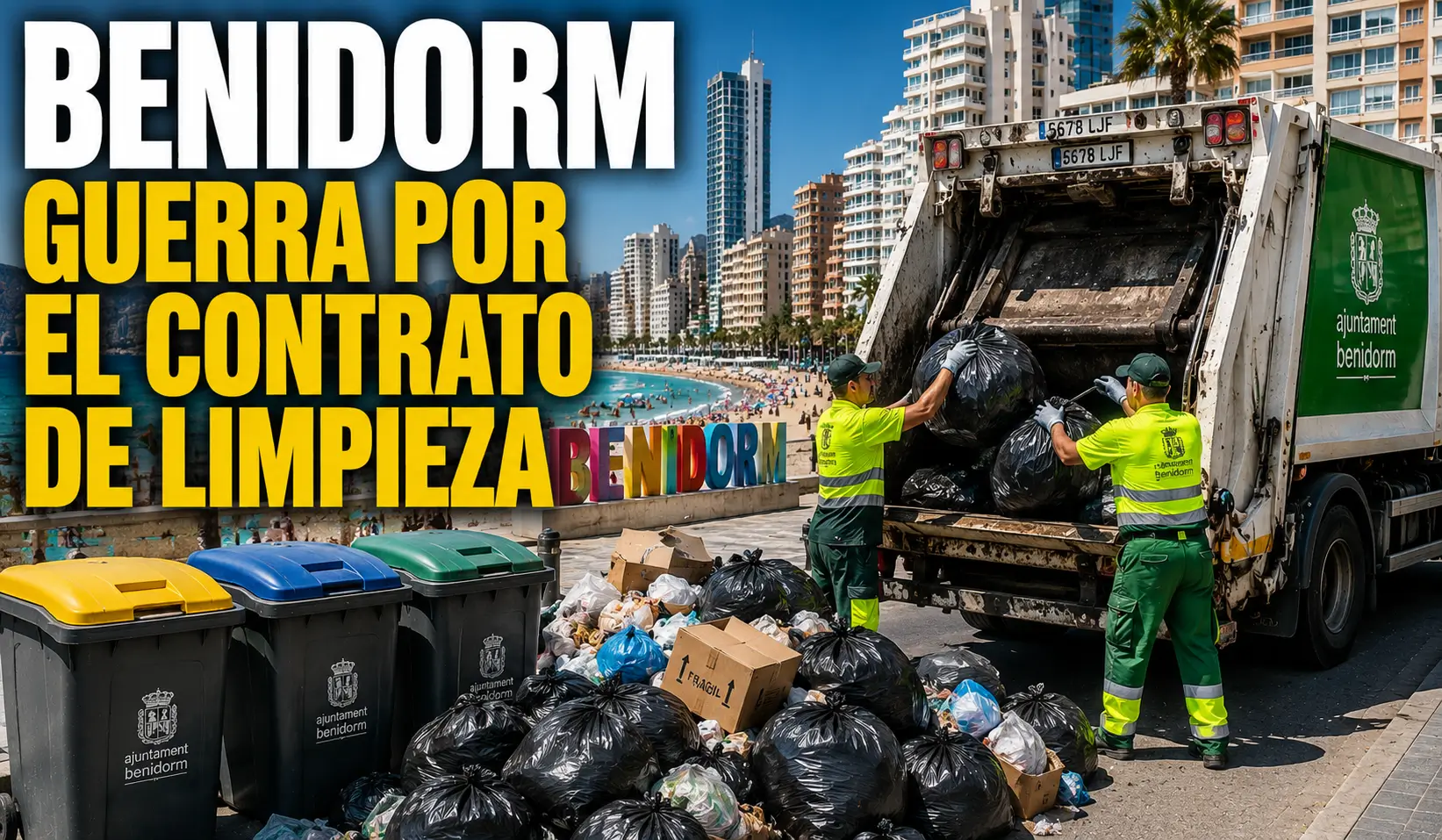 El gobierno de Benidorm acusa al PSOE de intentar paralizar la gestión municipal tras recurrir el contrato de limpieza El gobierno de Benidorm acusa al PSOE de intentar paralizar la gestión municipal tras recurrir el contrato de limpieza