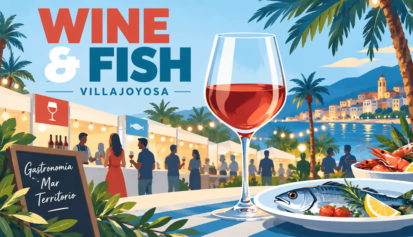 Wine & Fish llena esta tarde La Barbera de vinos, producto del mar y cocina en directo en Villajoyosa Wine & Fish llena esta tarde La Barbera de vinos, producto del mar y cocina en directo en Villajoyosa