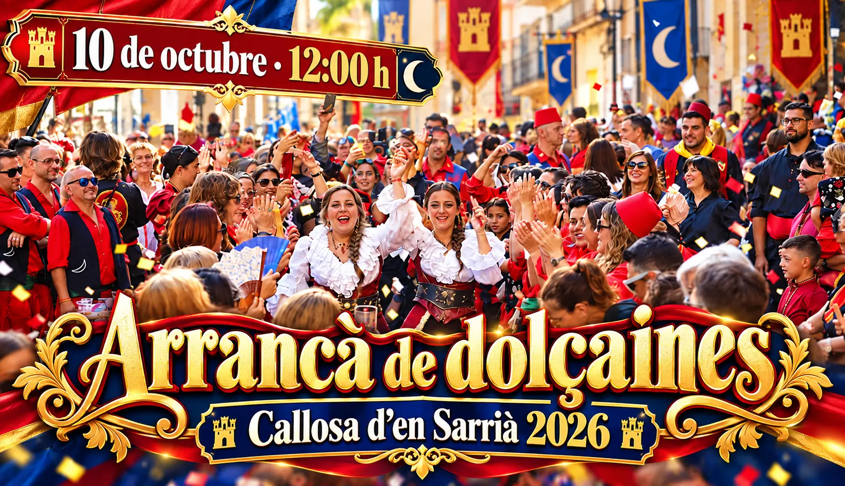 La Arrancà que hace temblar Callosa: comienza Moros y Cristianos 2026