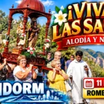 BENIDORM SE EMOCIONA: ¡Las Santas Alodía y Nunilón entran en el Mediterráneo entre fe, pasión y devoción!