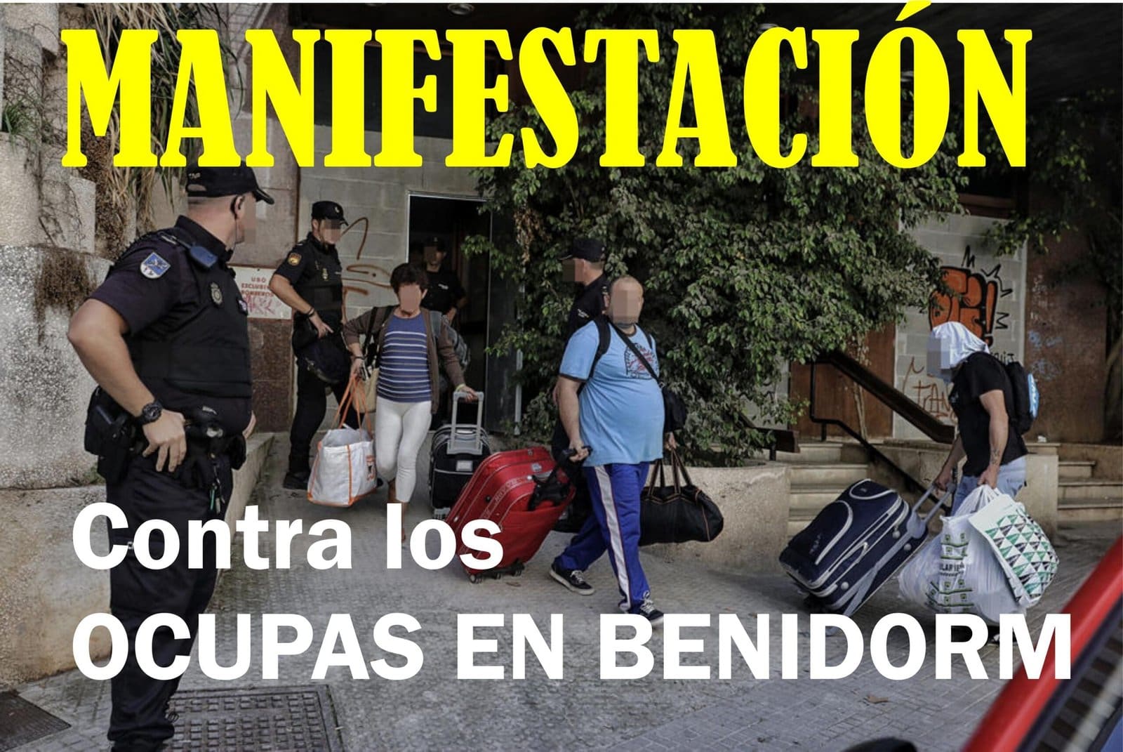 EN BENIDORM NOS PREPARAMOS PARA UNA MANIFESTACION CONTRA EL ALLANAMIENTO DE MORADA QUE CONOCIDO COMO OKUPAS. EN BENIDORM NOS PREPARAMOS PARA UNA MANIFESTACION CONTRA EL ALLANAMIENTO DE MORADA QUE CONOCIDO COMO OKUPAS.