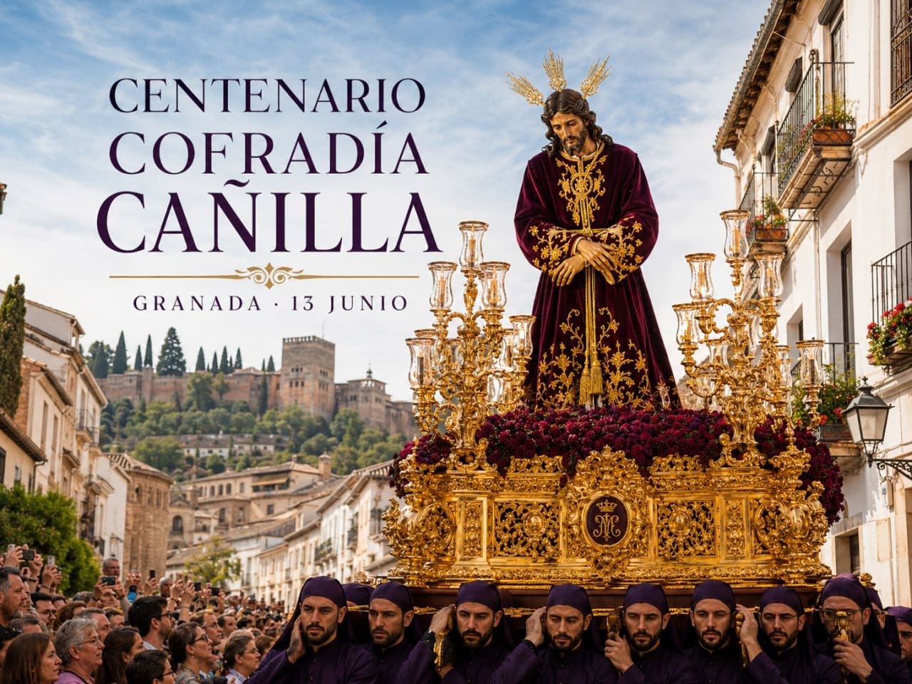 La Cañilla cumple 100 años: Granada se rinde ante el Señor de la Humildad La Cañilla cumple 100 años: Granada se rinde ante el Señor de la Humildad